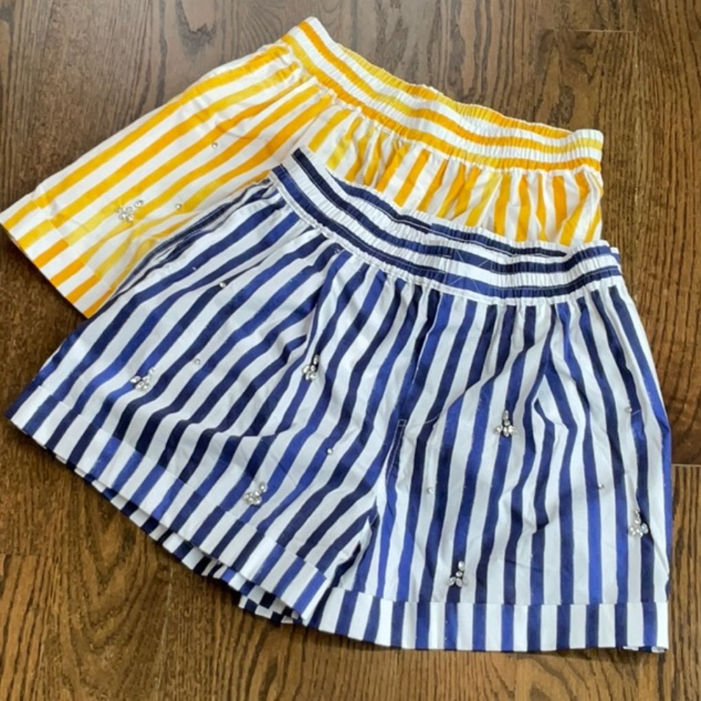 Bundle: Striped Cotton Shorts (2 Pairs)